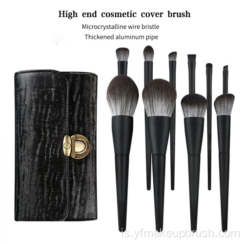 Animal Hair Eye Shadow Makeup Brush Setja